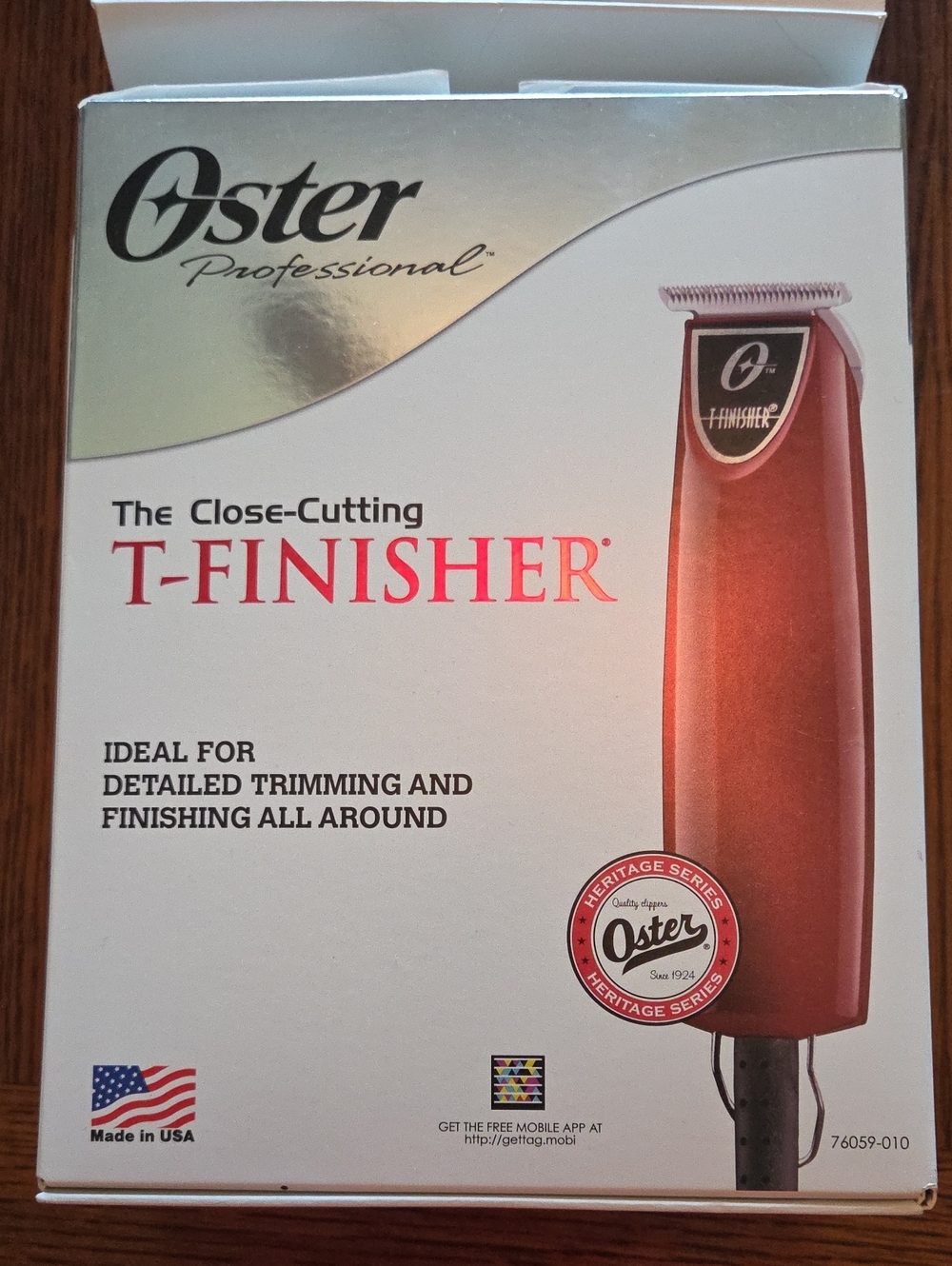 Oster T-Finisher Trimmer - Red BRAND NEW & NEVER USED